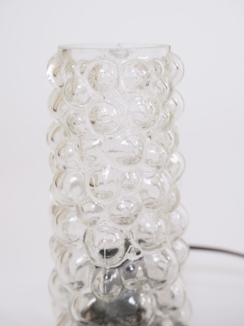 Tischlampe bubble braun