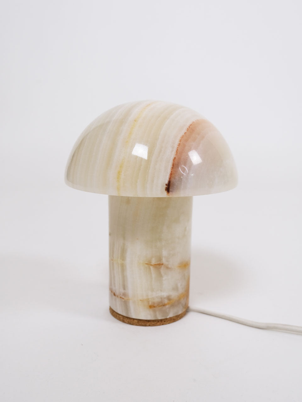 Mushroom lamp marble 