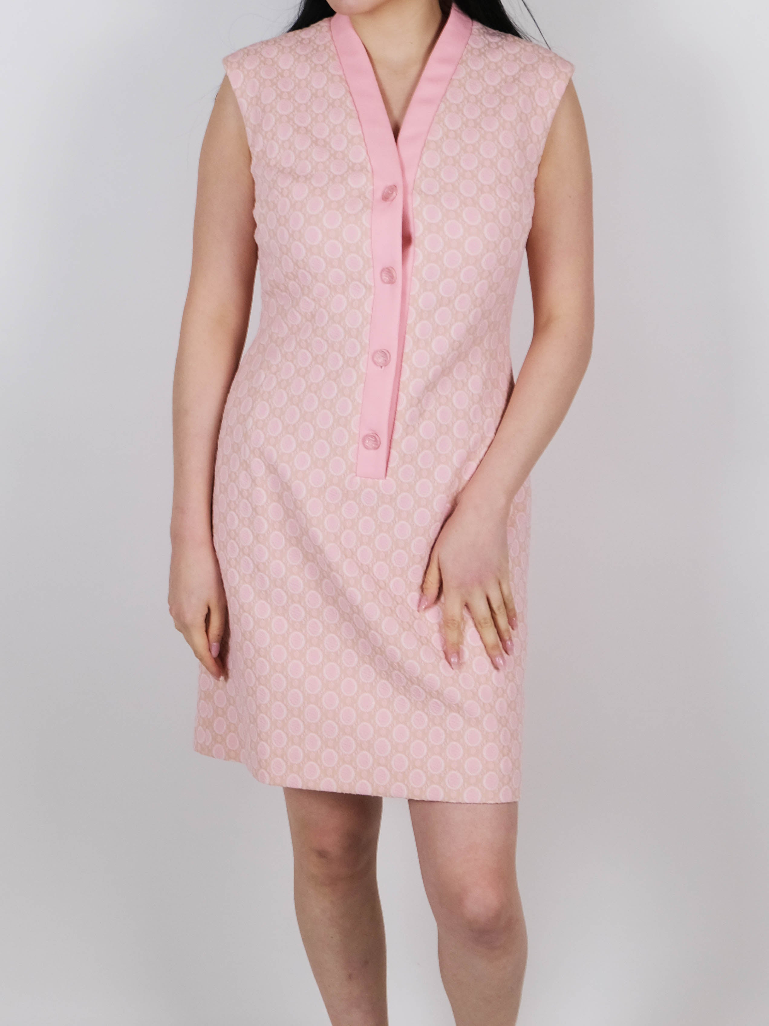 60s dress pink