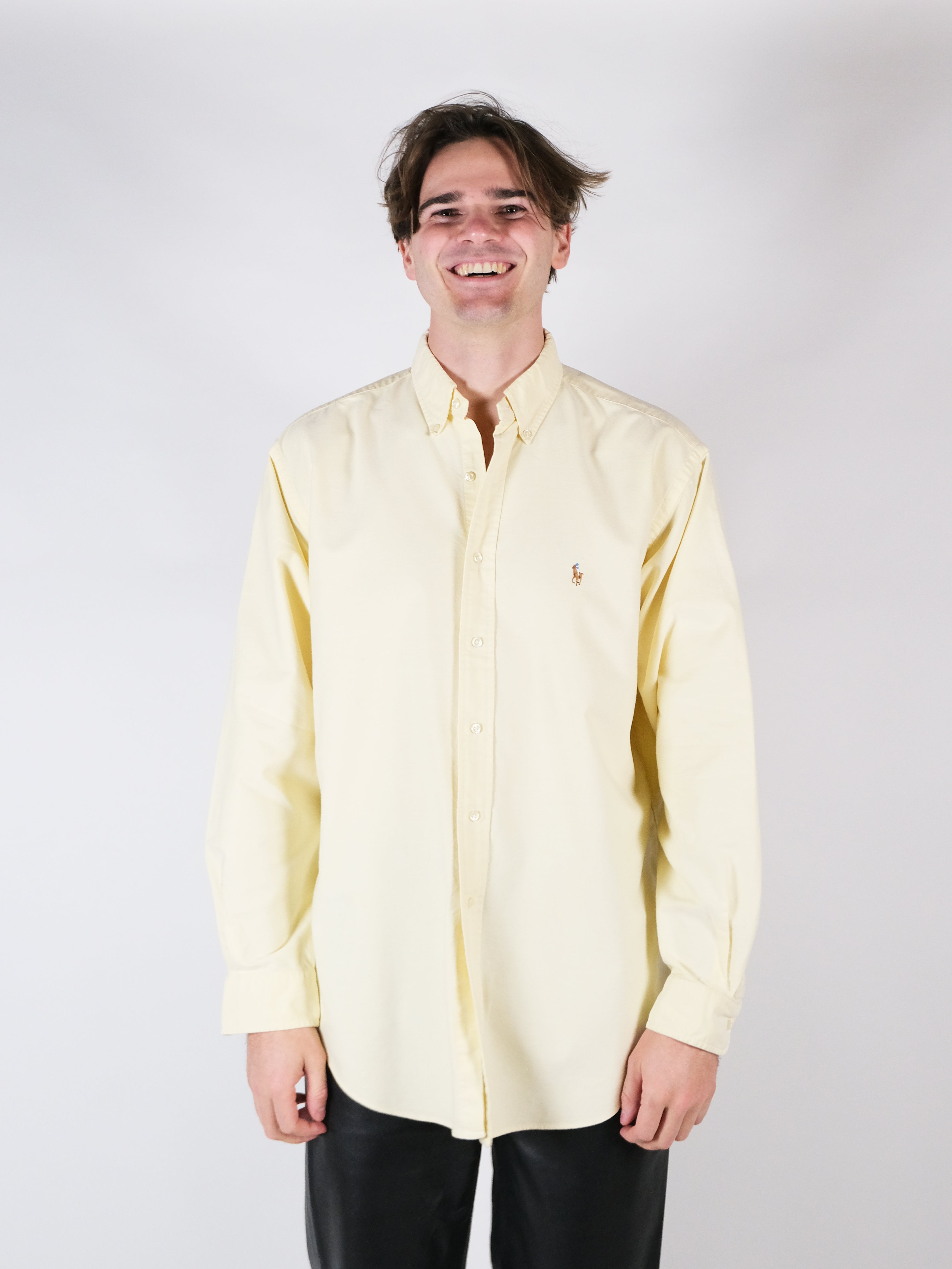 Ralph Lauren shirt light yellow