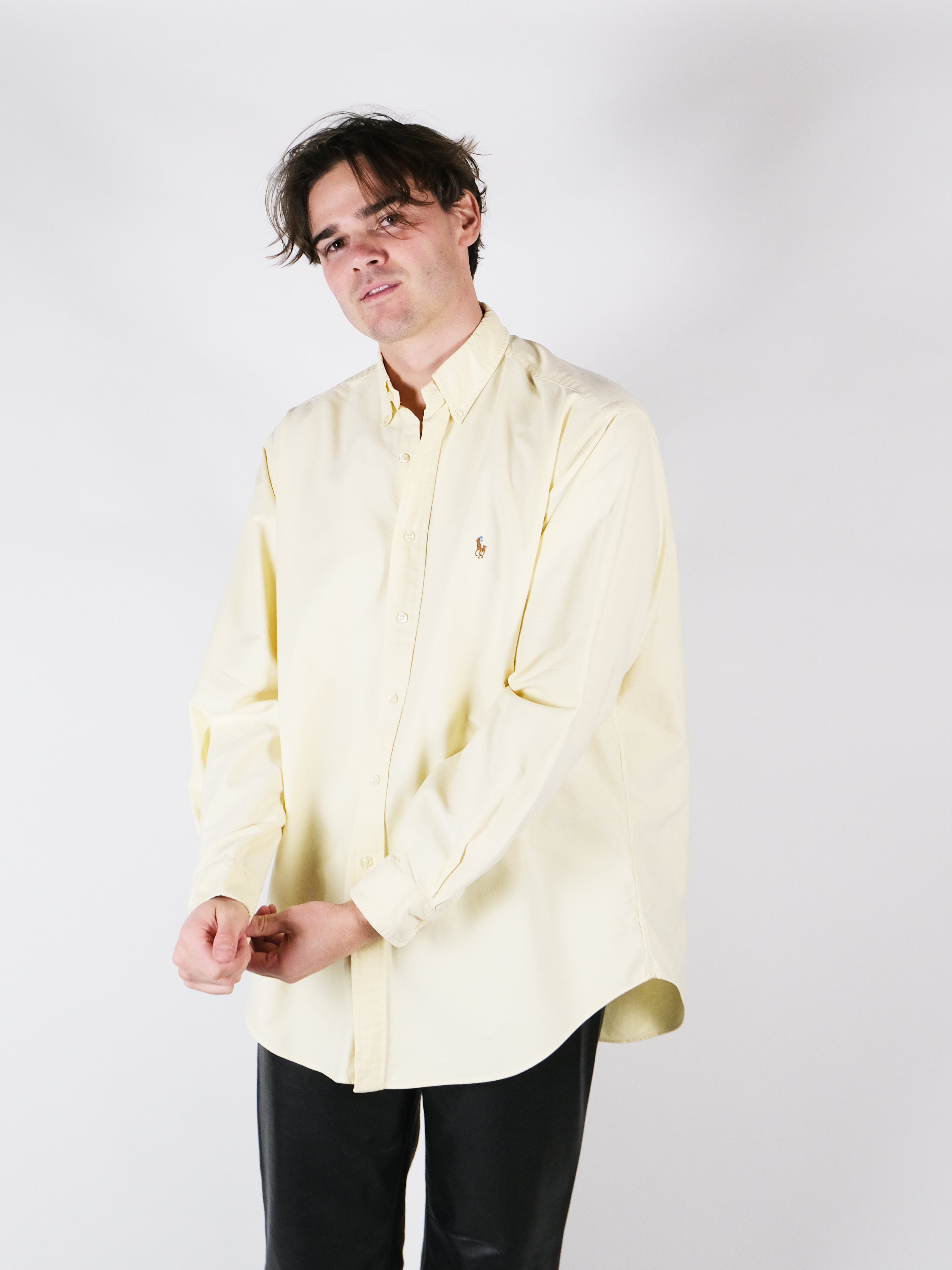Ralph Lauren shirt light yellow