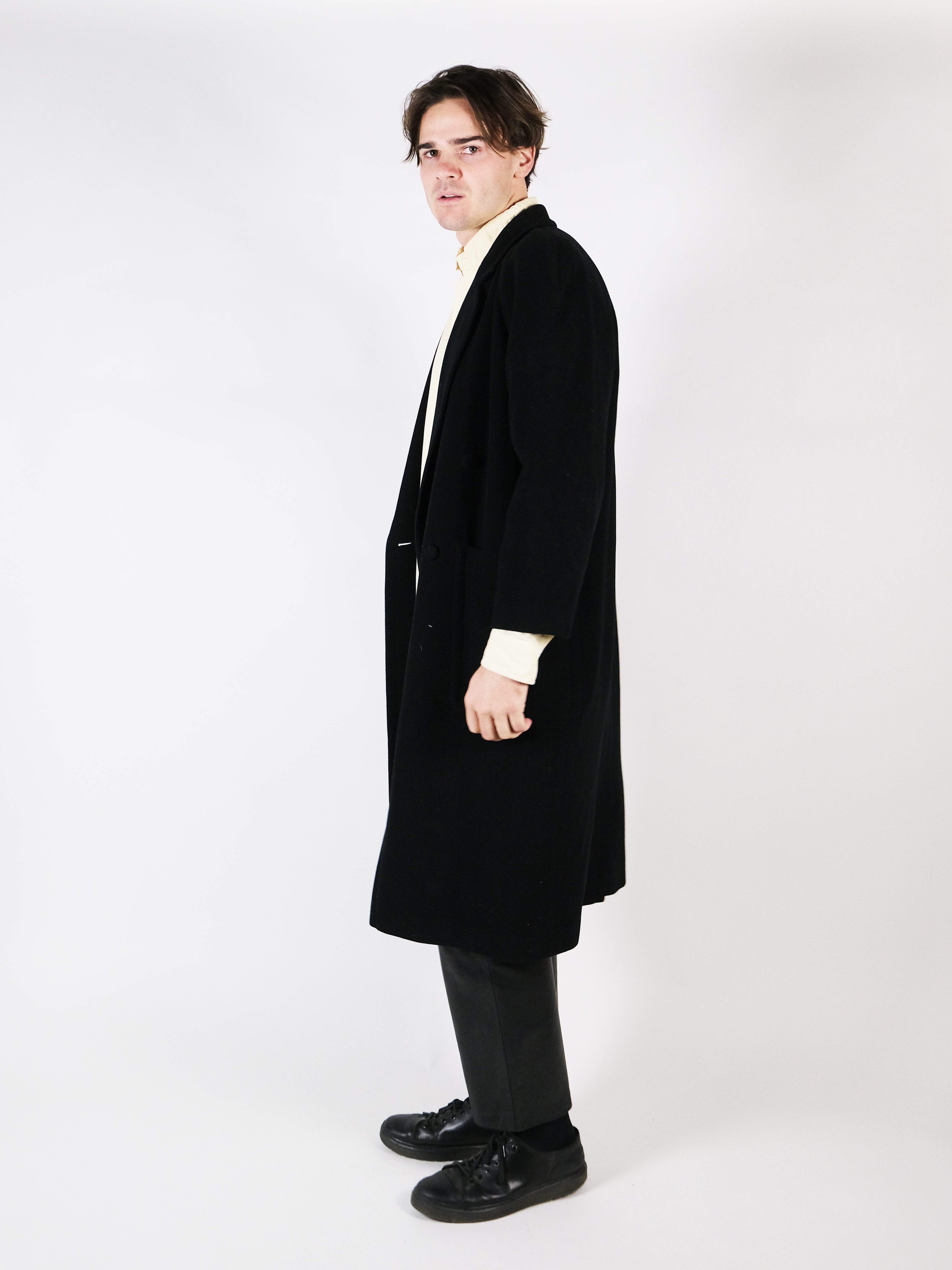 Wool coat black Bogner