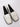Prada loafers white leather
